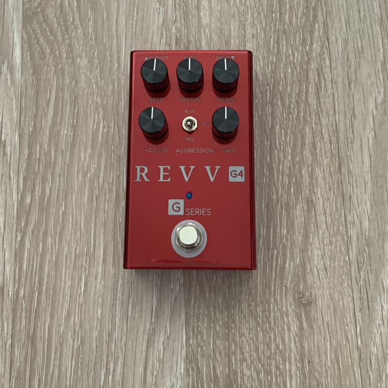 used 2018 - 2021 REVV G4 Distortion Red - Effect Pedal