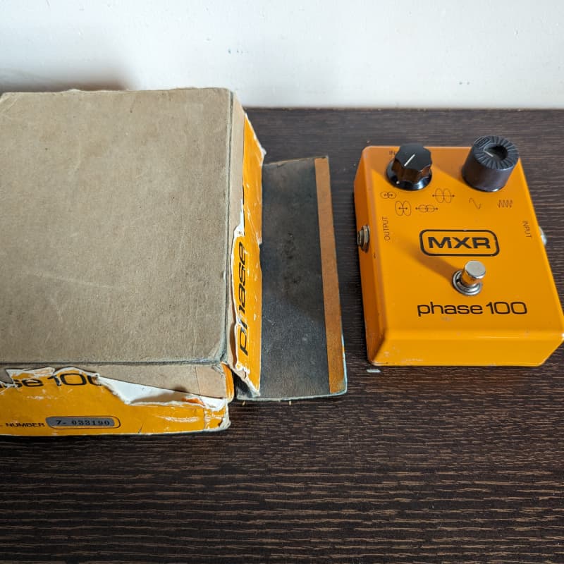 used 1975 - 1984 MXR MX-107 Block Phase 100 Orange - Effect Pedal