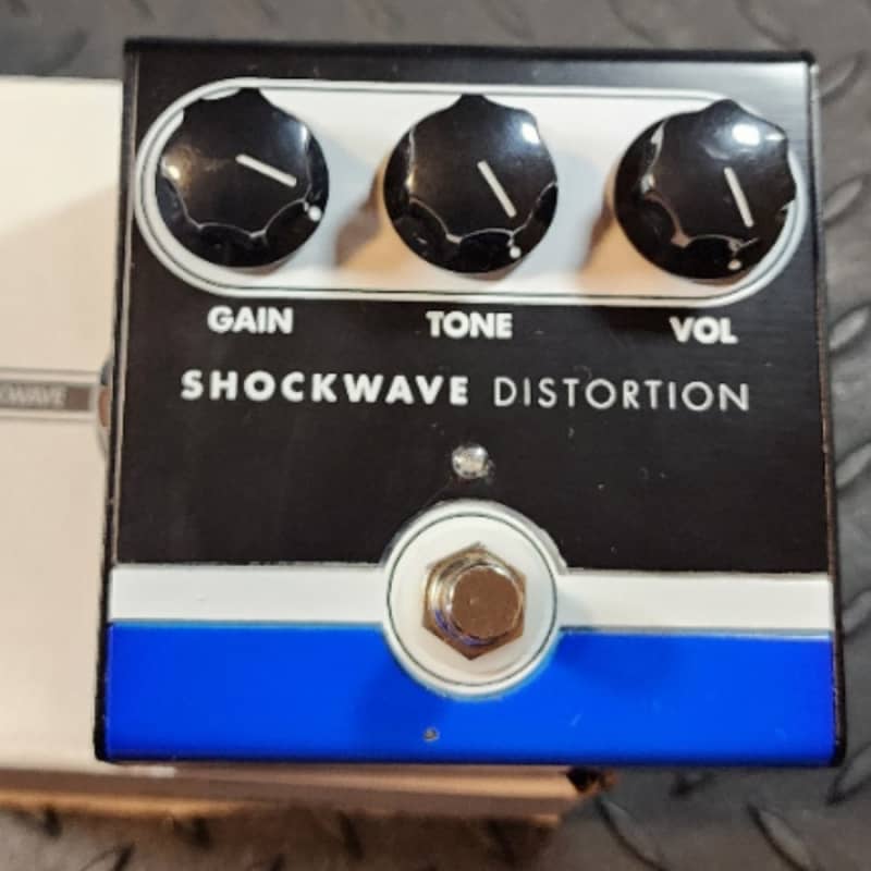 used recent Jet City Shockwave Distortion Black Blue - Effect Pedal