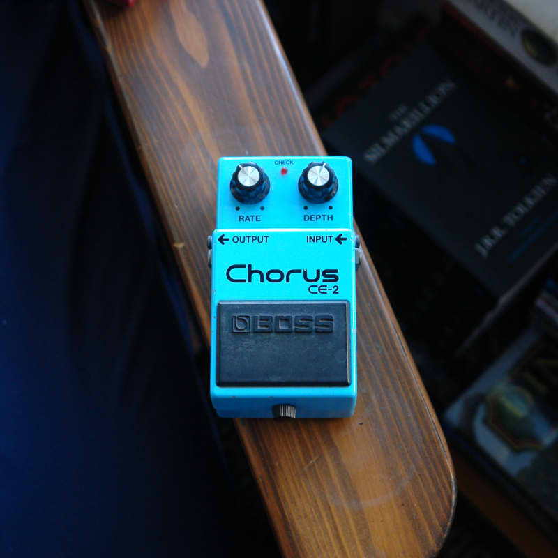 used 1984 - 1988 Boss CE-2 Chorus (Green Label) Blue - Effect Pedal