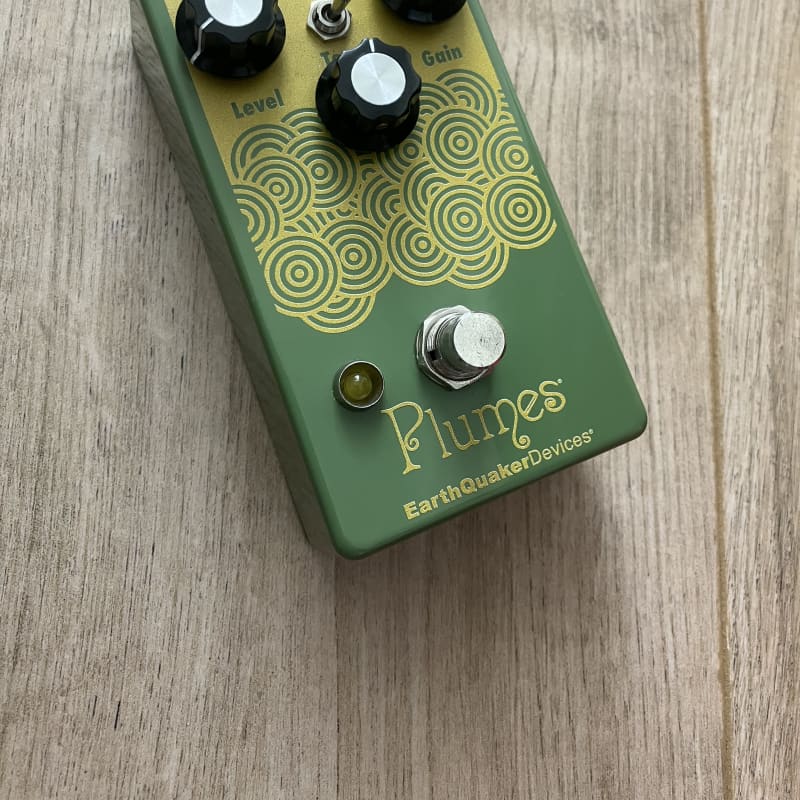 used 2020s EarthQuaker Devices Plumes Green - Effect Pedal