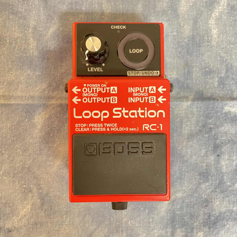 used 2000s Boss RC-1 Red - Effect Pedal