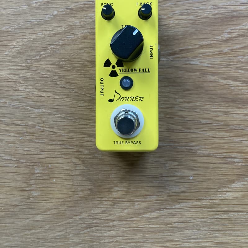 used 2010s Donner Yellow Fall Analog Delay Yellow - Effect Pedal