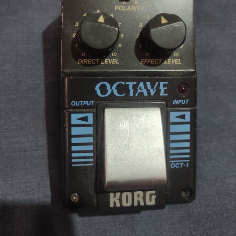 used 1980s Korg OCT-1 Octaver Black - Effect Pedal