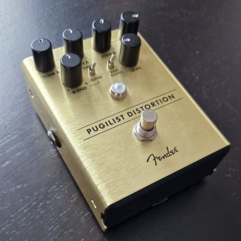 used 2018 - Present Fender Pugilist Distortion Yellow - Effect Pedal