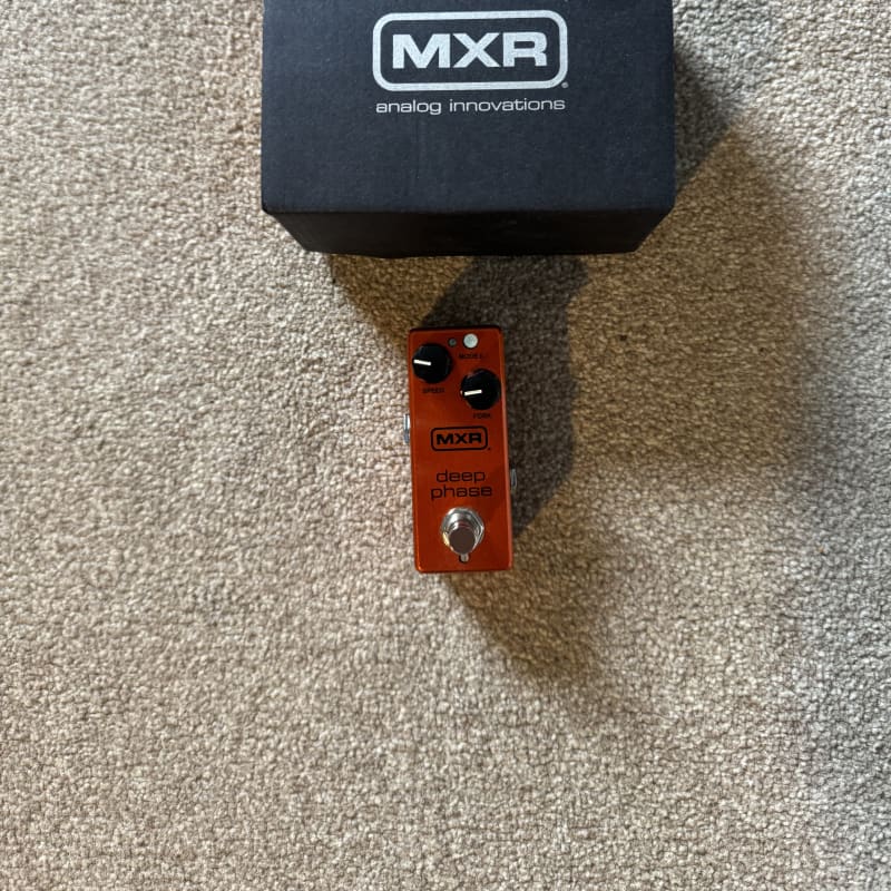 new 2021 - Present MXR Deep Phase Orange - Effect Pedal