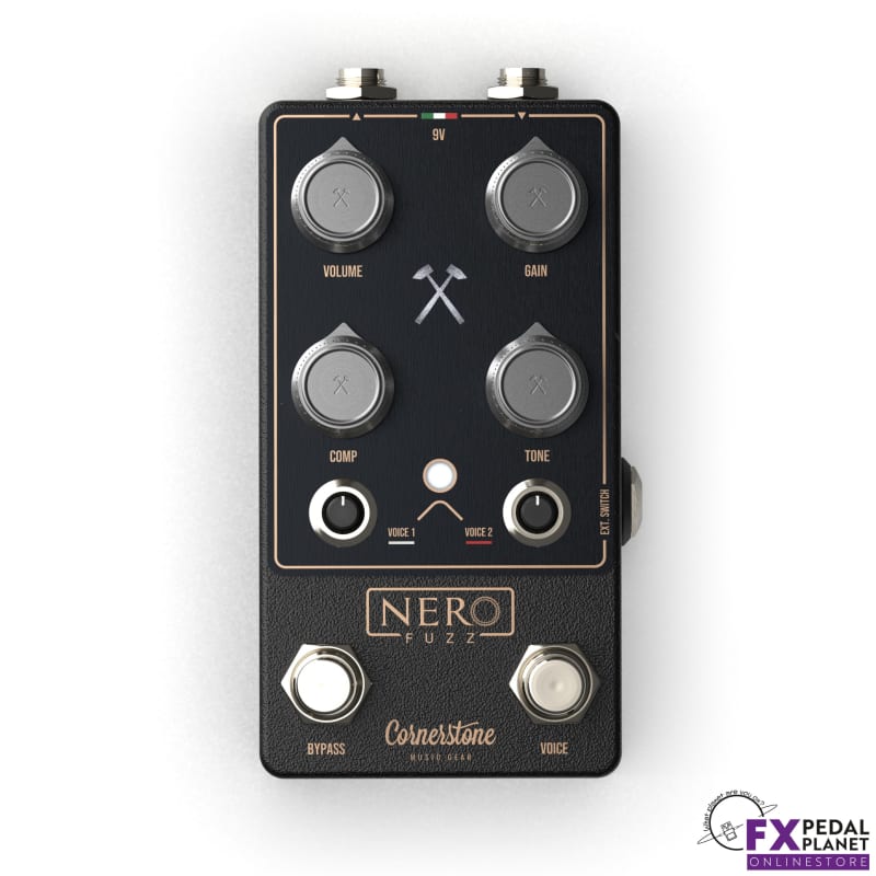 new 2023 Cornerstone Music Gear Nero Black - Effect Pedal