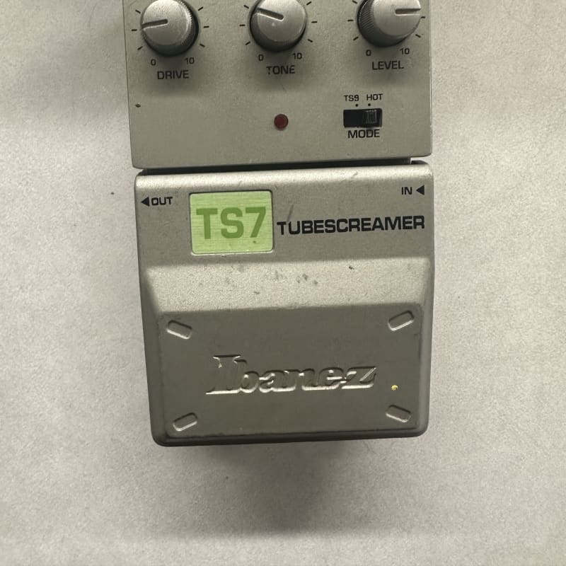 used 1999 - 2010 Ibanez TS7 Tube Screamer Gray - Effect Pedal