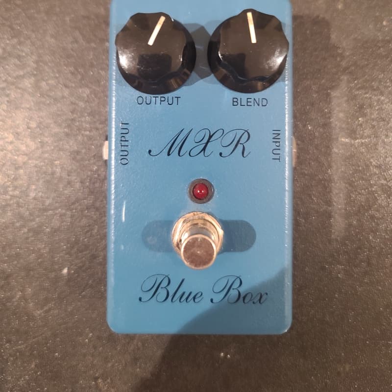 used 2000s MXR M103 Script Blue Box Reissue Blue - Effect Pedal