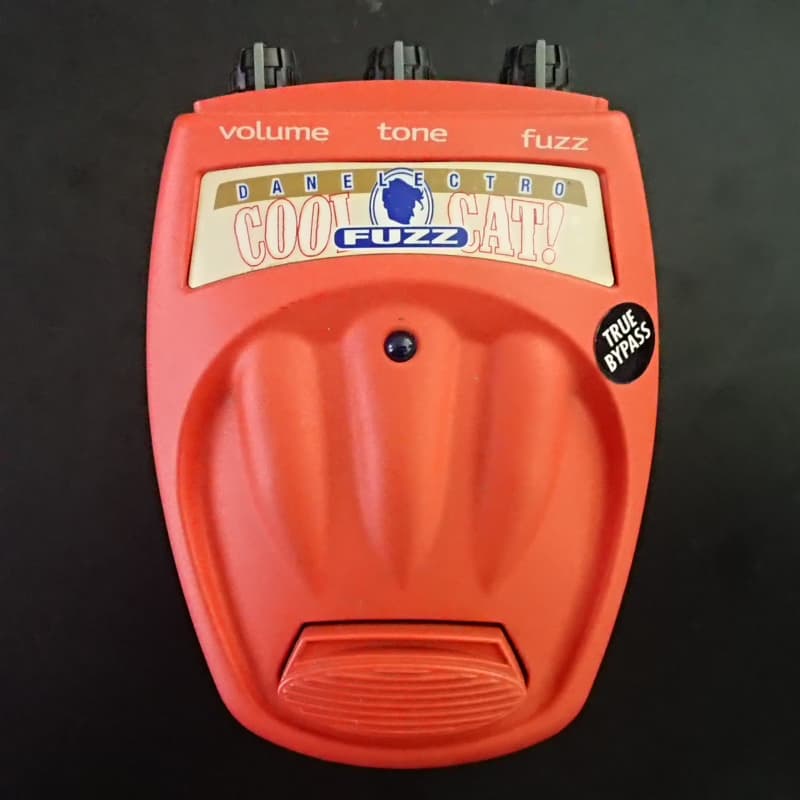 used 2010s Danelectro Cool Cat Fuzz Orange - Effect Pedal