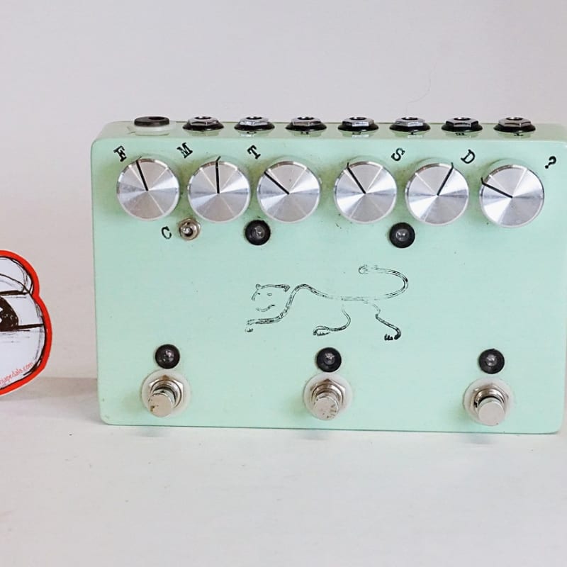 used 2012 JHS Panther Analog Delay Surf Green - Effect Pedal