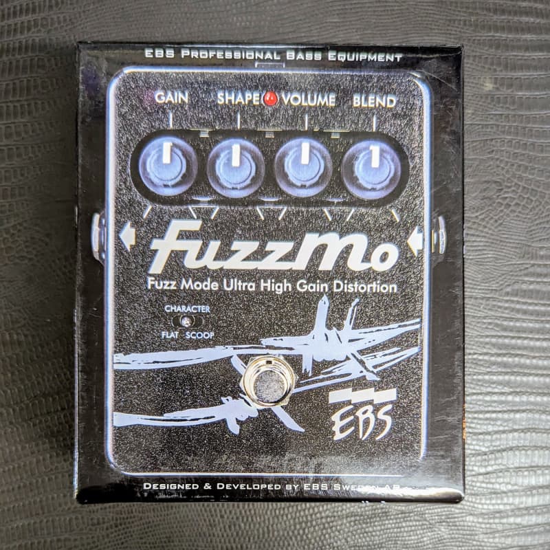 used 2015 EBS FuzzMo Black - Effect Pedal