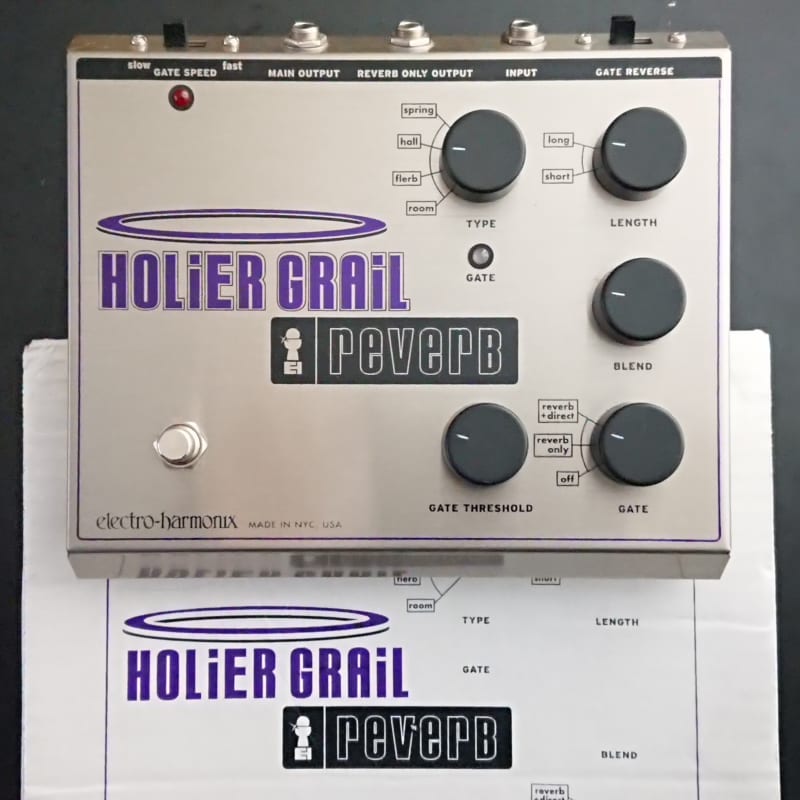 used 1999 - 2010 Electro-Harmonix Holier Grail Metal - Effect Pedal