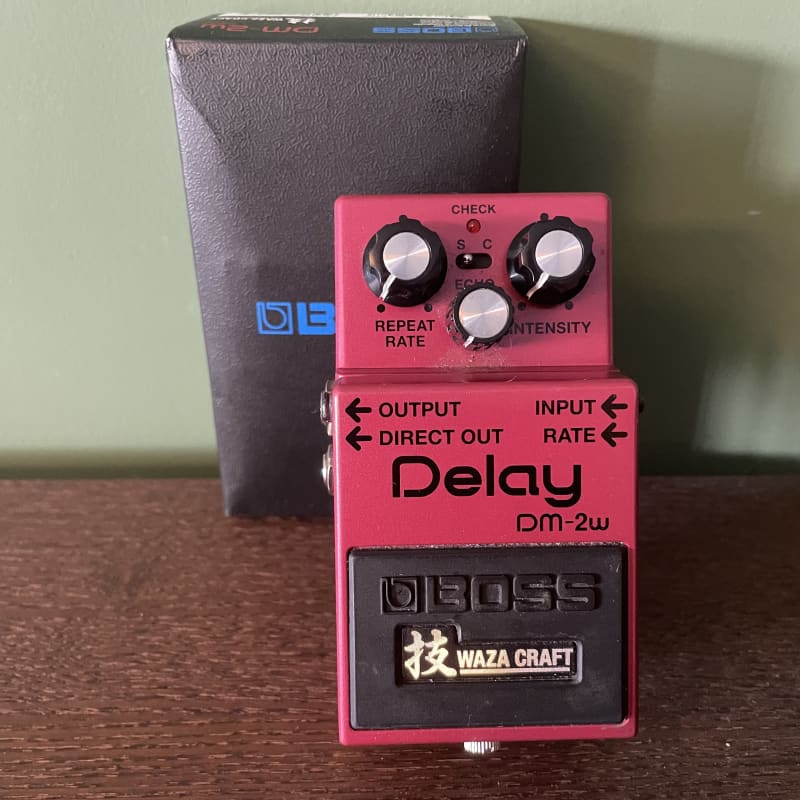 used 2015 - Present Boss DM-2W Delay Waza Craft Pink - Effect Pedal