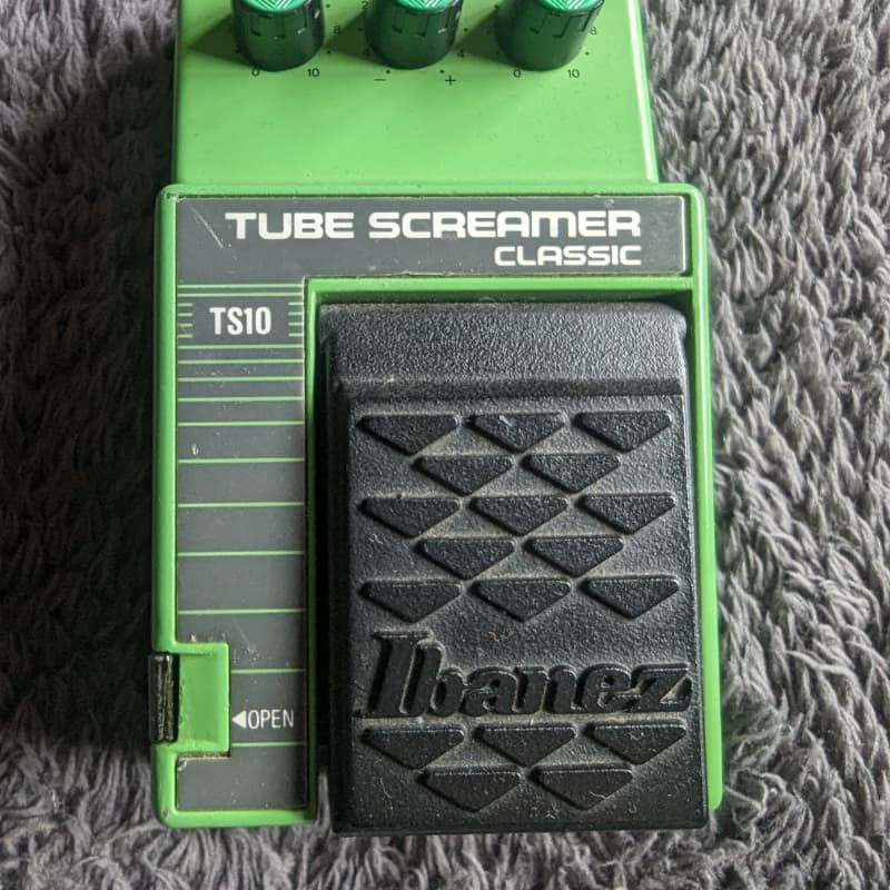 used 1986 - 1990 Ibanez TS10 Tube Screamer Classic Green - Effect Pedal