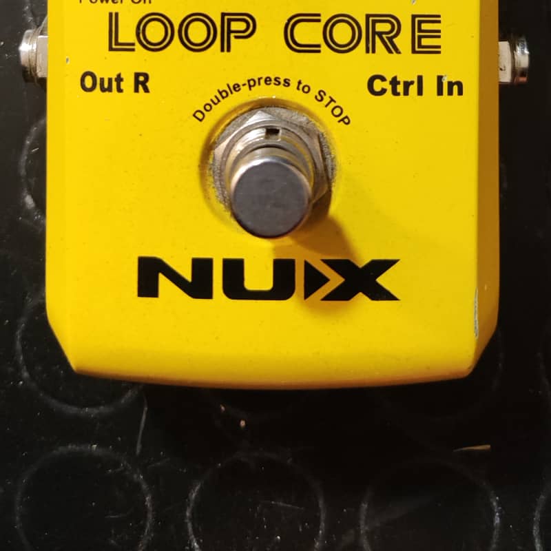 used 2010s NuX Loop Core Yellow - Effect Pedal