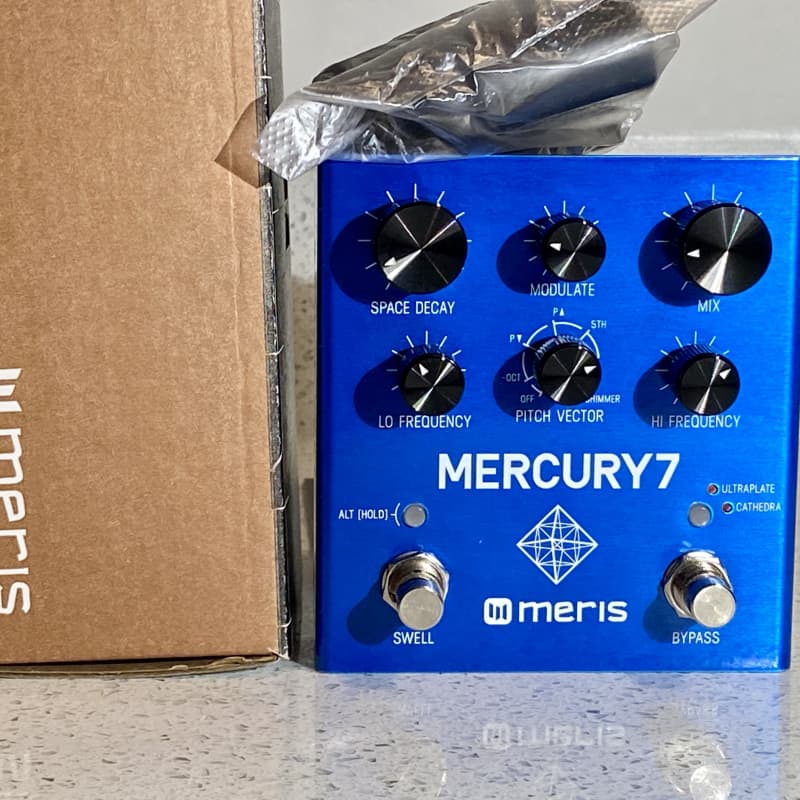 used ~2020 Meris Mercury7 Reverb Pedal none - Effect Pedal