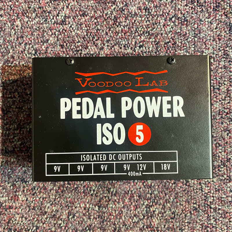 used 2010s Voodoo Lab Pedal Power Iso 5 Black - Effect Pedal