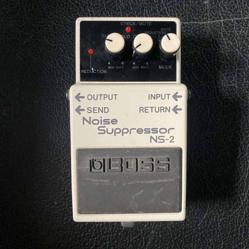 used 1989 - Present Boss NS-2 Noise Suppressor White - Effect Pedal