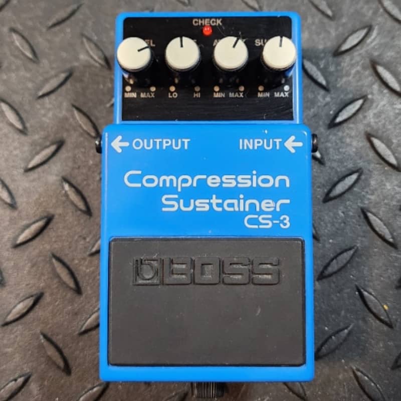 used 1997 - Present Boss CS-3 Compression Sustainer (Silver Label) ... - Effect Pedal