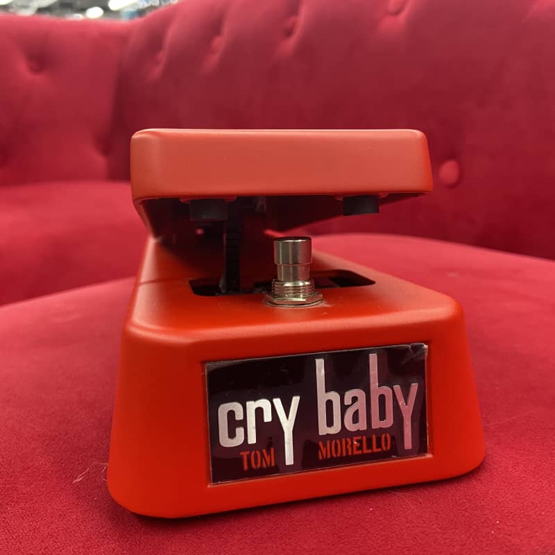 used Dunlop Tom Morello Cry Baby Wah Pedal Red - Effect Pedal