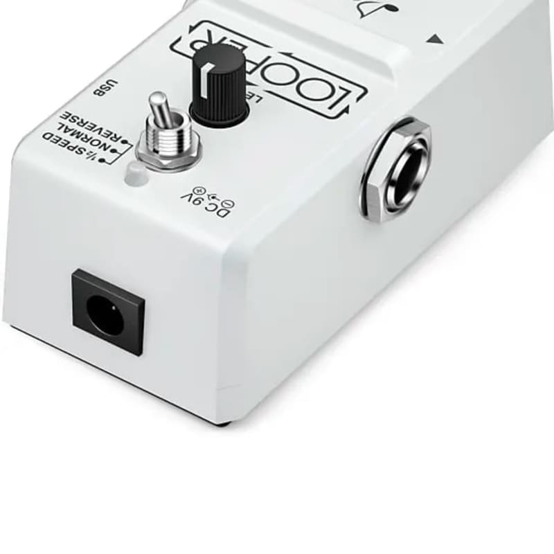 used 2010s Donner Looper White - Effect Pedal