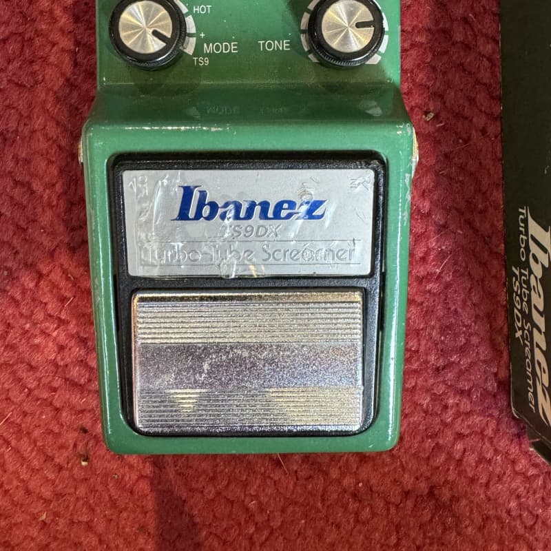 used 1998 - Present Ibanez TS9DX Turbo Tube Screamer Green - Effect Pedal