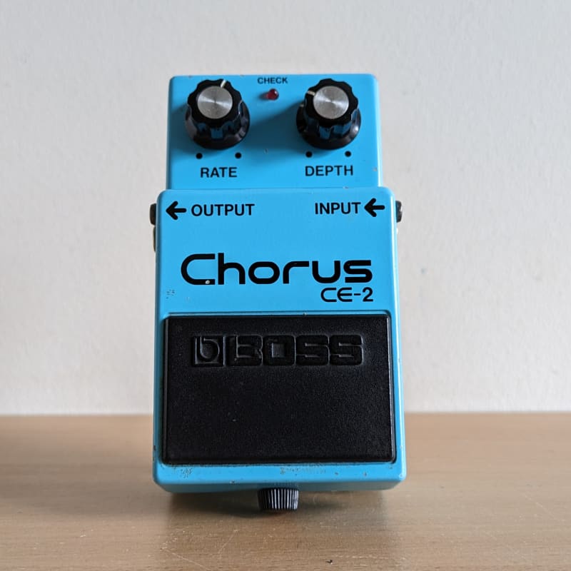 used 1984 - 1988 Boss CE-2 Chorus (Green Label) Blue - Effect Pedal