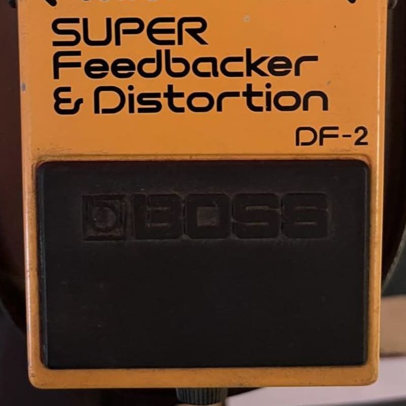 used 1985 - 1989 Boss DF-2 Super Feedbacker and Distortion Orange - Effect Pedal