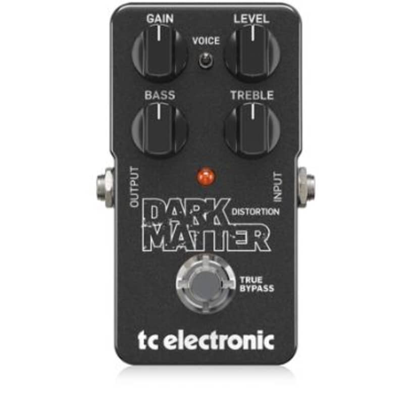 new 2011 - Present TC Electronic Dark Matter Distortion Black - Effect Pedal