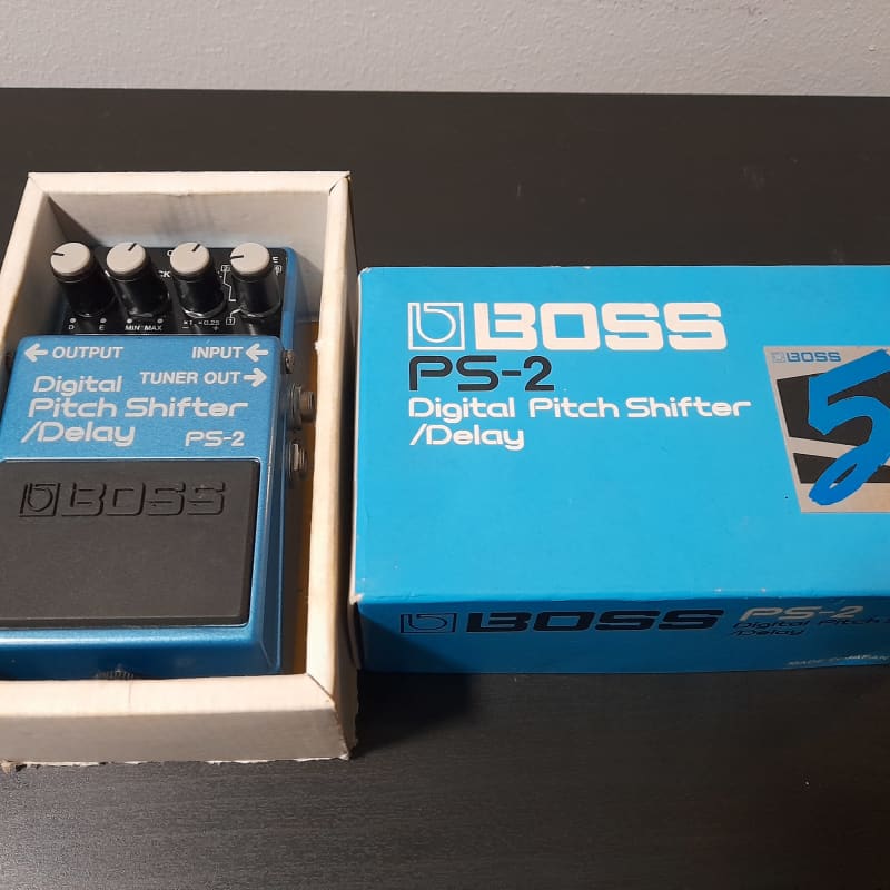 used 1987 - 1992 Boss PS-2 Digital Pitch Shifter/Delay (Blue Label)... - Effect Pedal