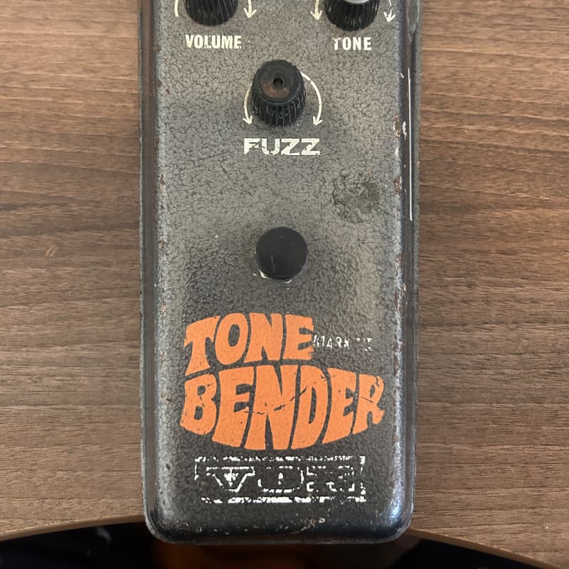 used 1969 - 1978 Vox Tone Bender Mark III Black - Effect Pedal