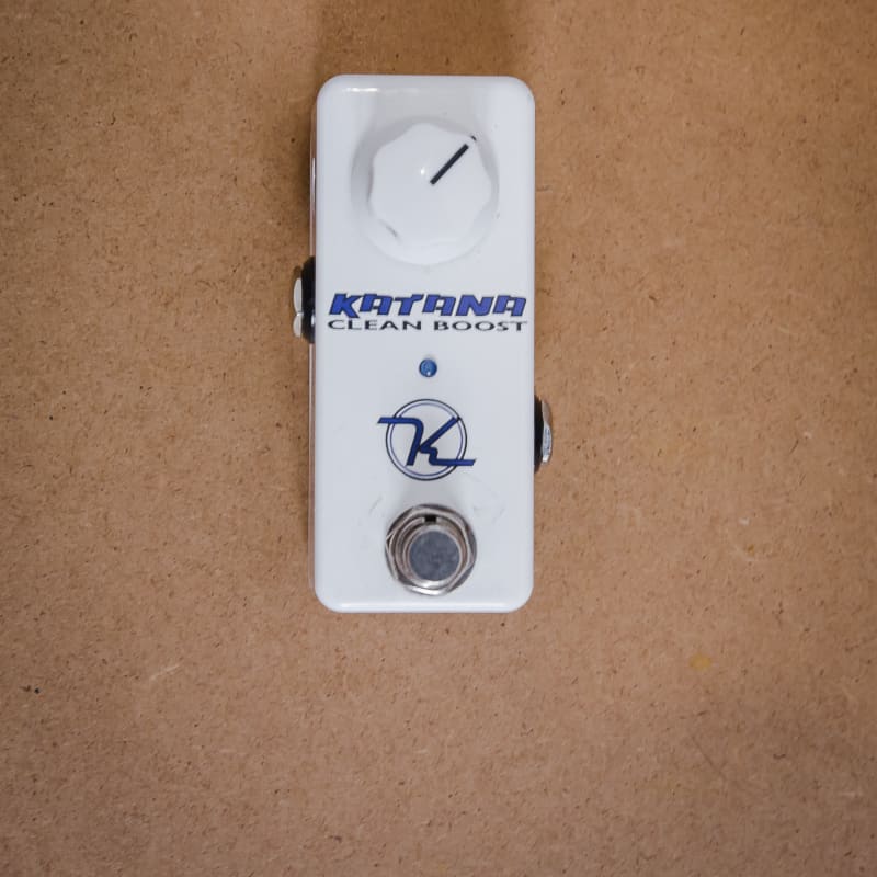 used 2015 - Present Keeley Mini Katana Clean Boost White - Effect Pedal