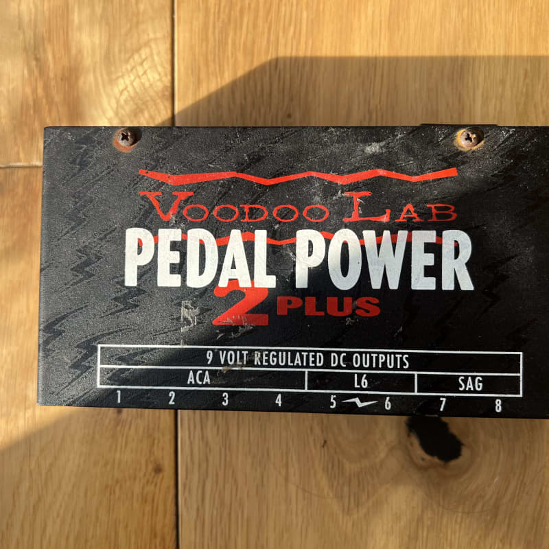 used 2010s Voodoo Lab Pedal Power 2 Plus Black - Effect Pedal