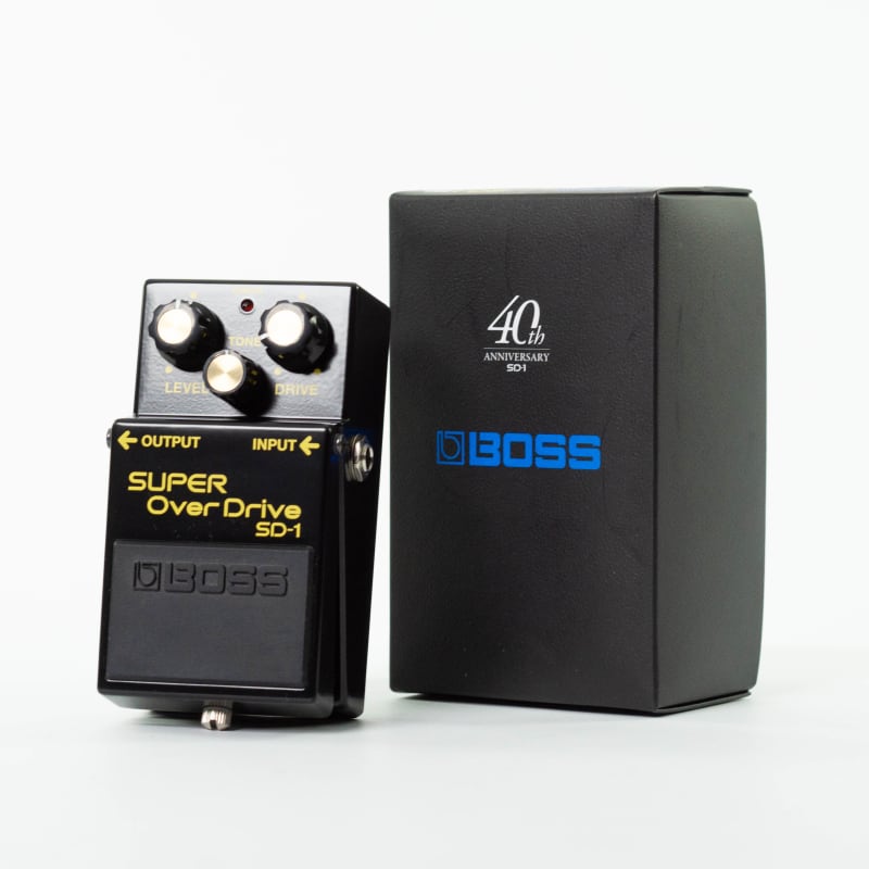 used 2017 Boss DS-1-4A Distortion 40th Anniversary Edition Black - Effect Pedal