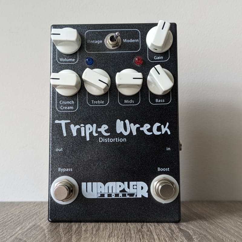 used 2010s Wampler Triple Wreck V2 Carbon - Effect Pedal