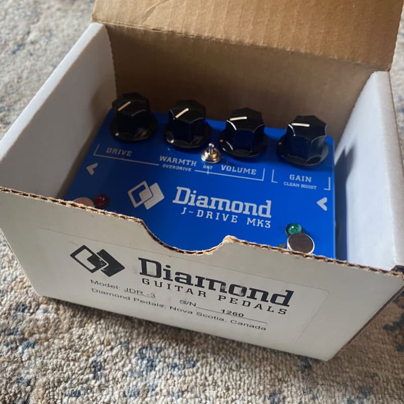 used 2010s Diamond JDR3 J-Drive MK3 Blue - Effect Pedal