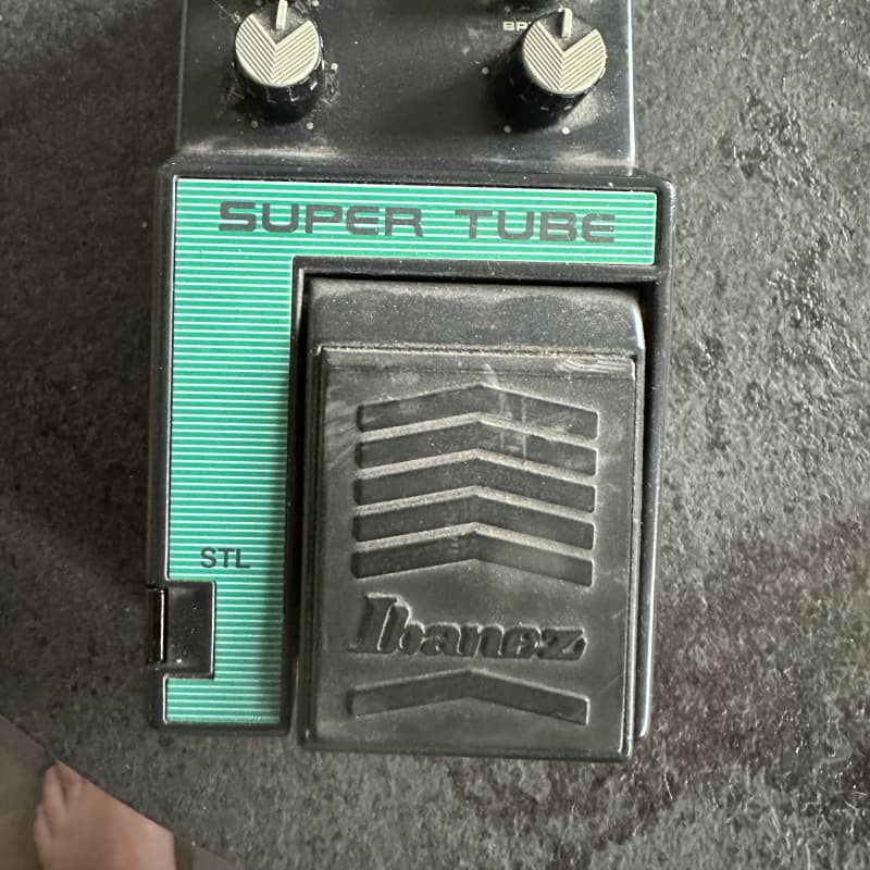 used 1980s Ibanez STL Super Tube Black - Effect Pedal