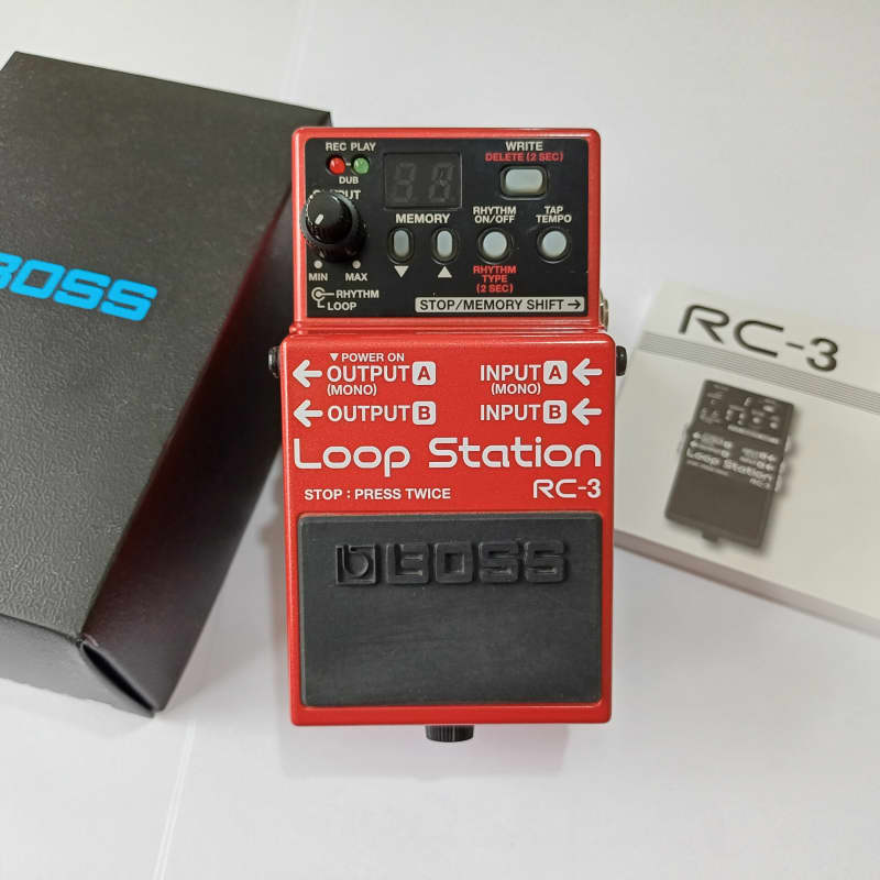 used 2011 - Present Boss RC-3 Loop Station Red - Effect Pedal