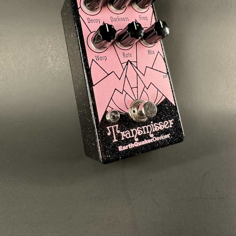 used 2017 EarthQuaker Devices Transmisser Resonant Reverberator Bla... - Effect Pedal