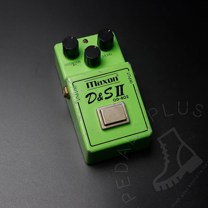 used 1980s Maxon D&S II OD-802 Green - Effect Pedal