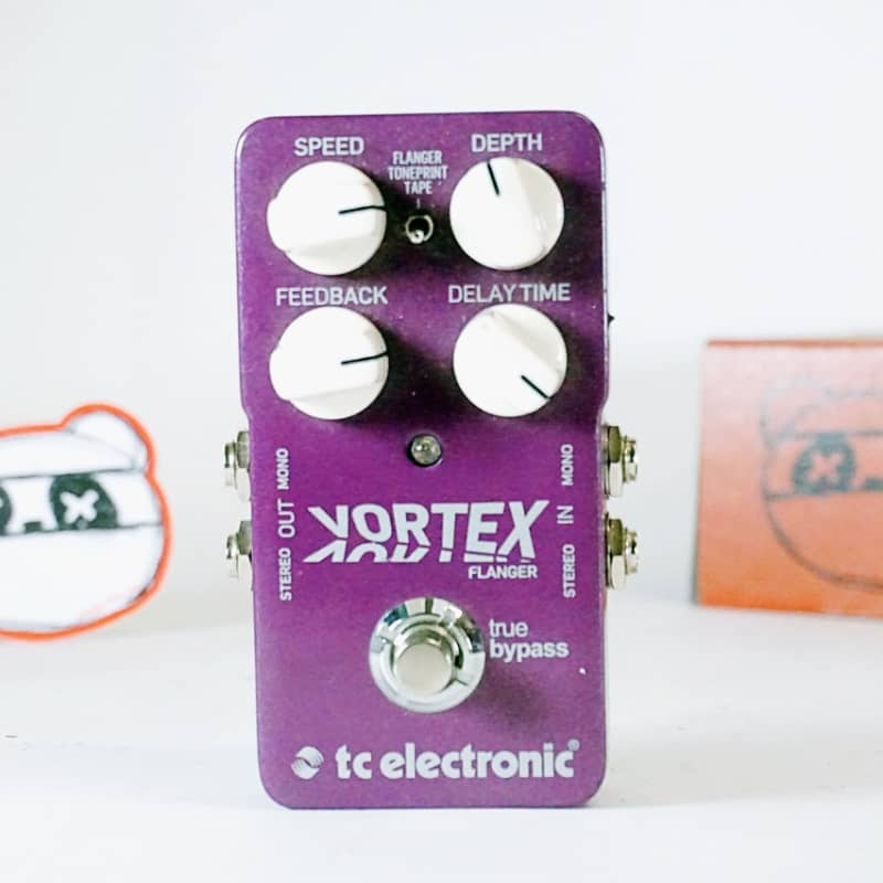 used 2023 TC Electronic Vortex Flanger Purple - Effect Pedal