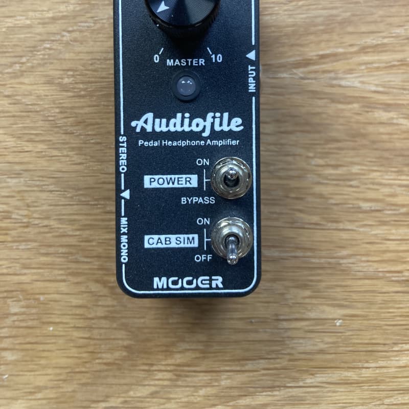 used 2010s Mooer Audiofile Headphone Amplifier Black - Effect Pedal