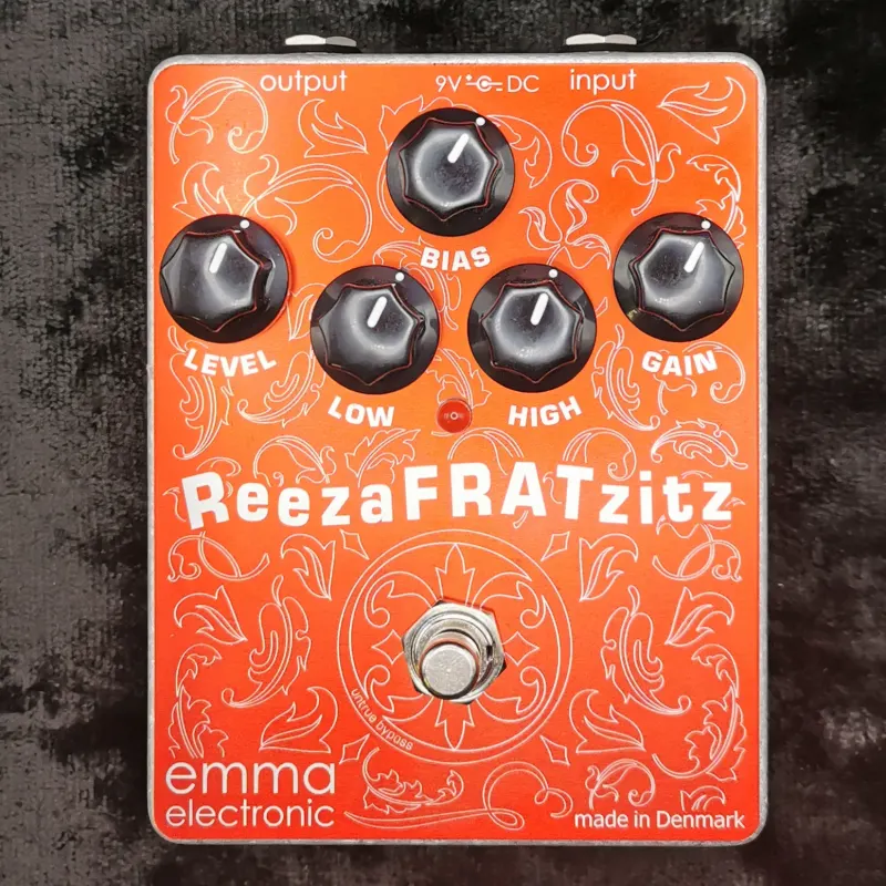 used 2010s EMMA Electronic ReezaFRATzitz II Red - Effect Pedal