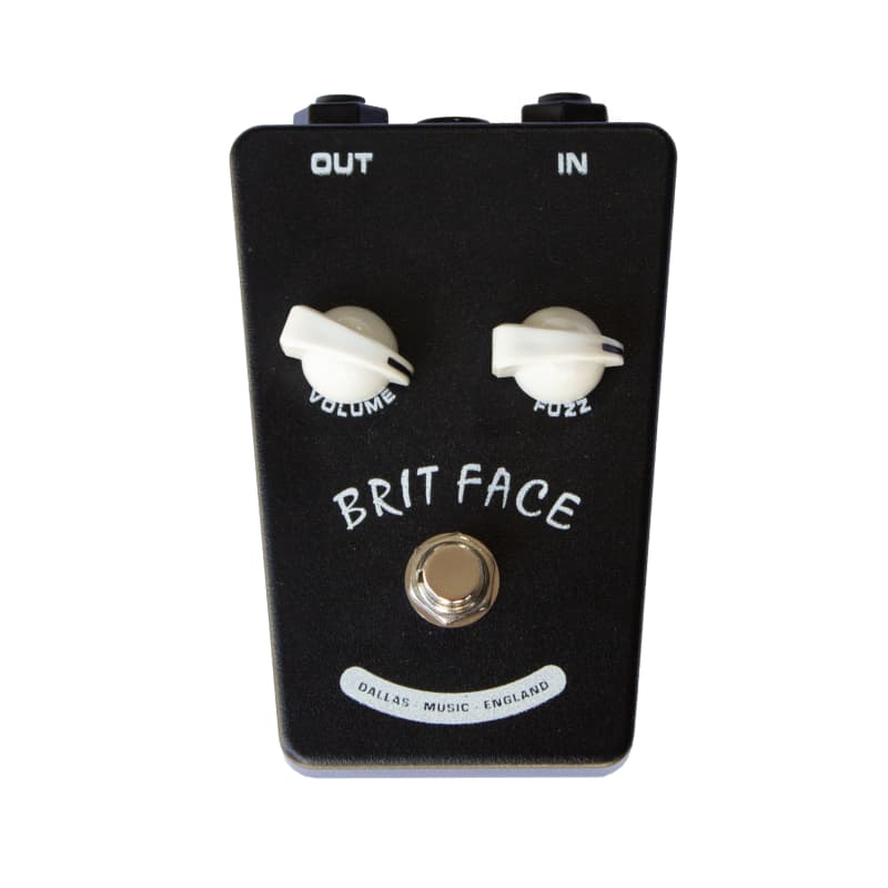 new British Pedal Company Dallas Brit Face Fuzz Black BC109A Black - Effect Pedal