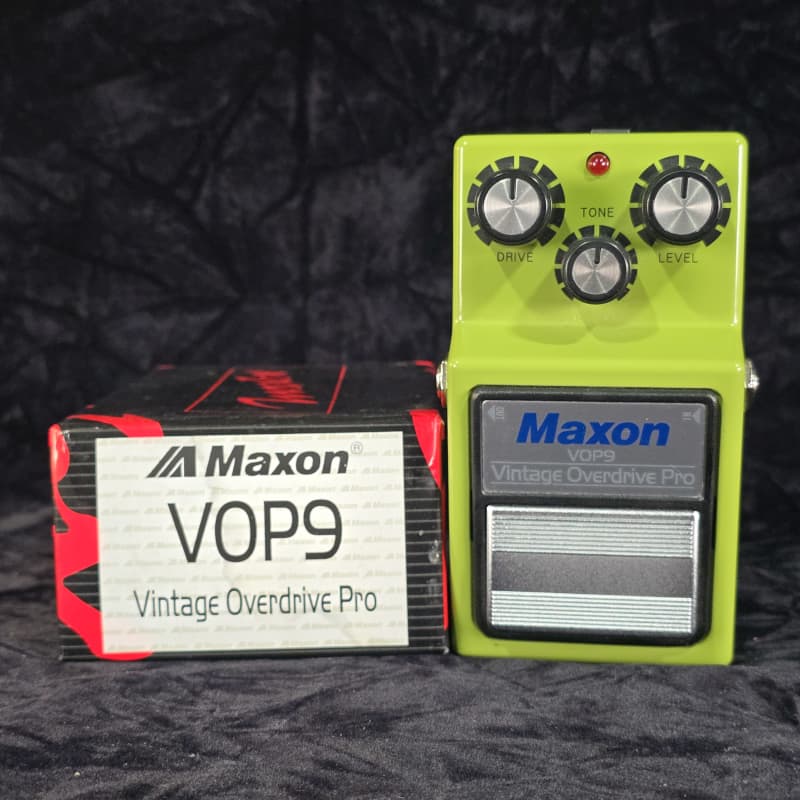 used 2010s Maxon VOP9 Vintage Overdrive Pro Green - Effect Pedal