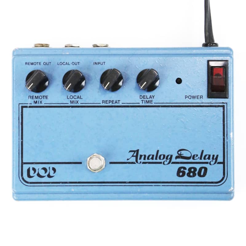 used 1980 DOD Analog Delay 680 Blue - Effect Pedal