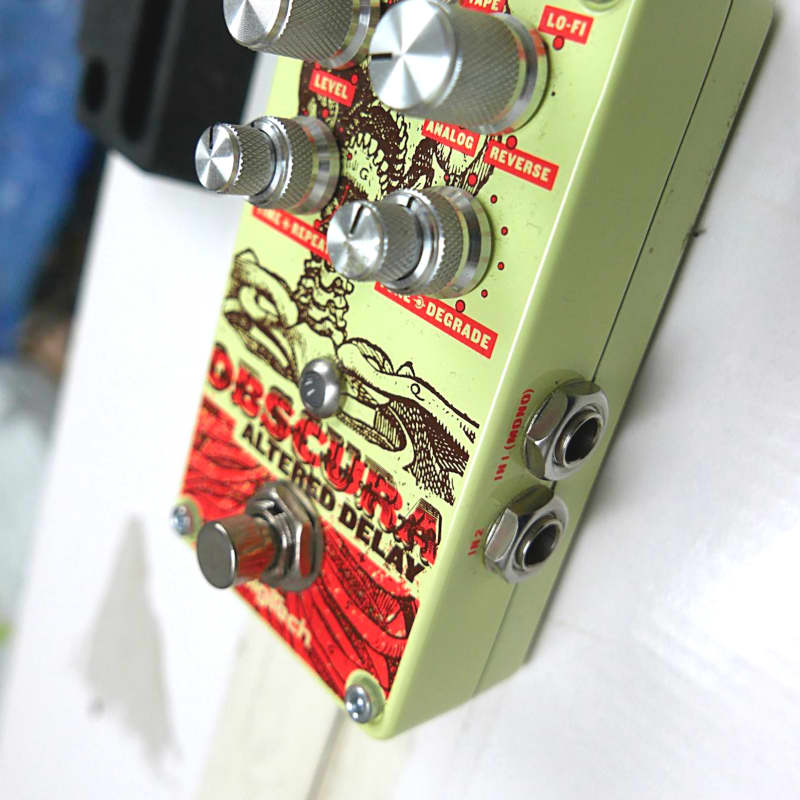 used 2015 DigiTech Obscura Altered Delay White - Effect Pedal