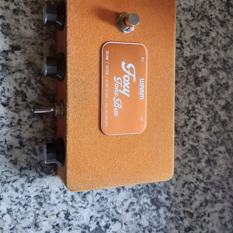 used 2020 Warm Audio Foxy Tone Box Orange – Effect Pedal