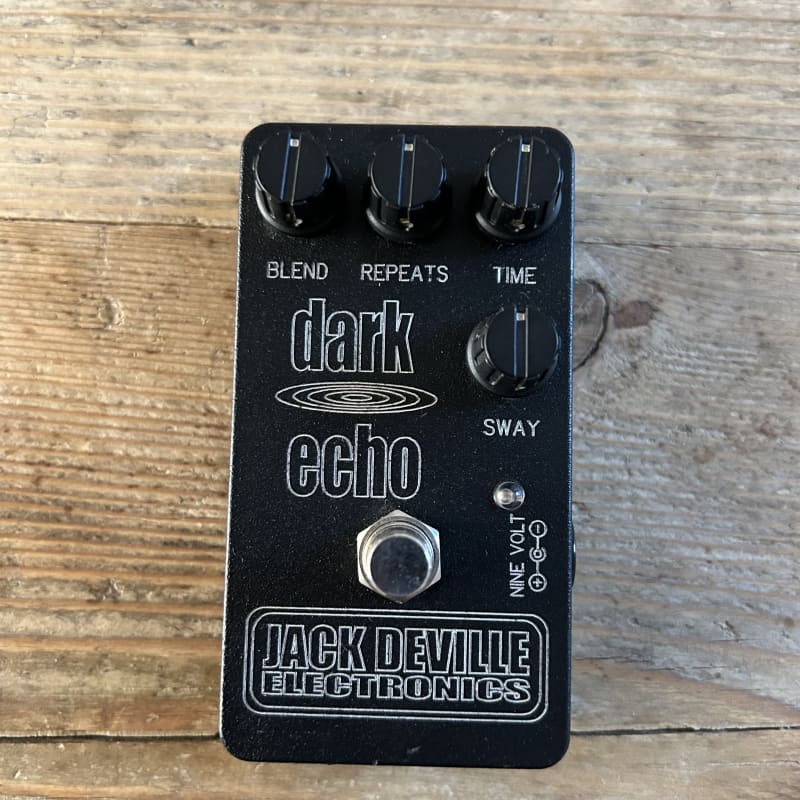 used 2010s Jack DeVille Dark Echo Black - Effect Pedal